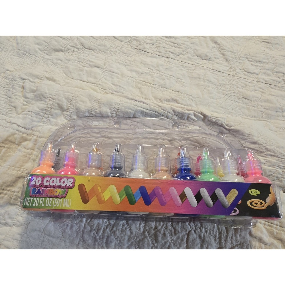 Extreme‎ Value Puffy Paint, Basic Supplies, 20 Pieces